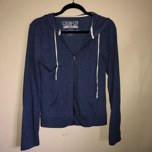 CHIN UP APPAREL | NAVY BLUE ZIP UP